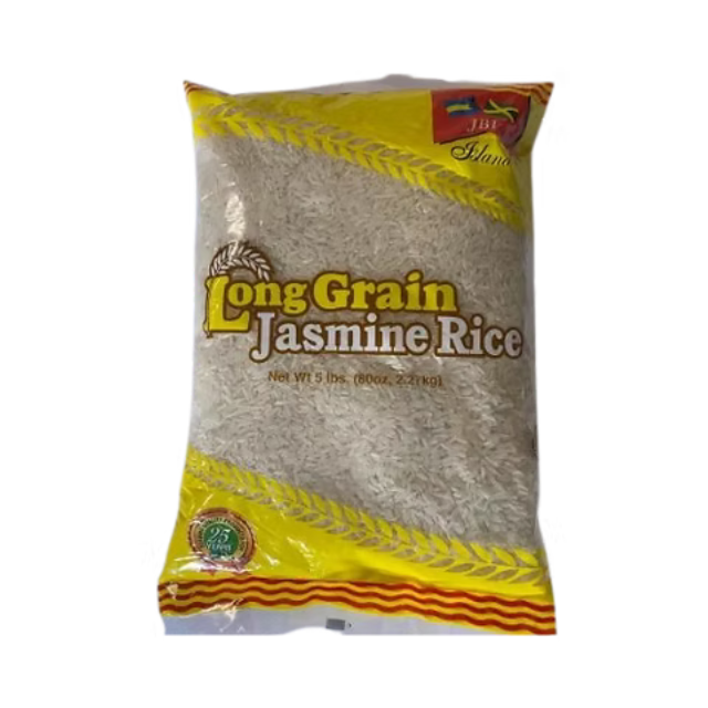 JBI Jasmine Rice 5 lbs Bag