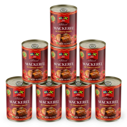 JBI Jack Mackerel in Tomato Sauce 15 oz – 24 Count Case