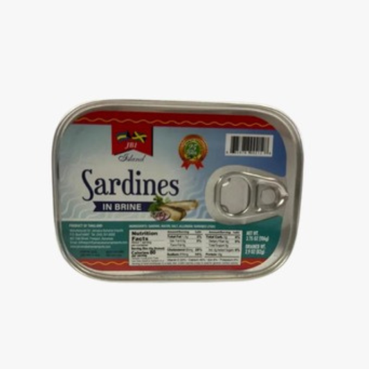JBI Sardines in Brine 15 oz Can