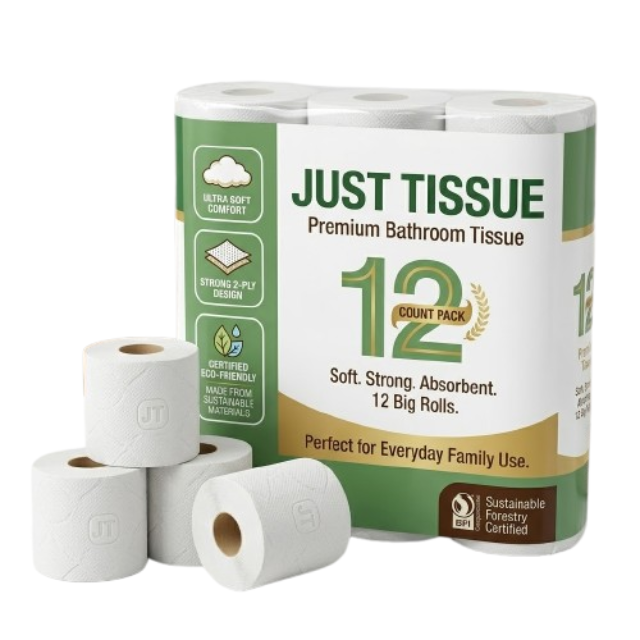 Just Tissue 12 Count Pack