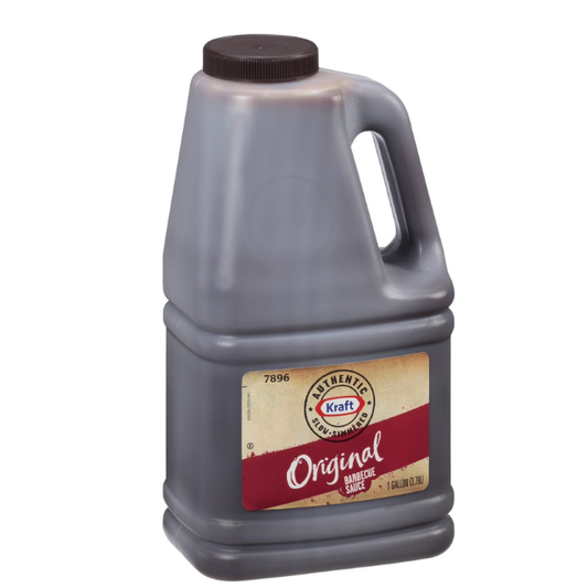 Kraft Original BBQ Sauce 1 Gallon