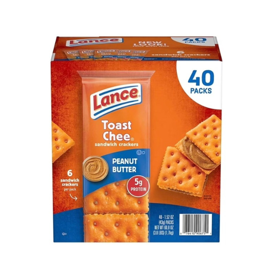 Lance Toast Peanuts – 40 Count Pack