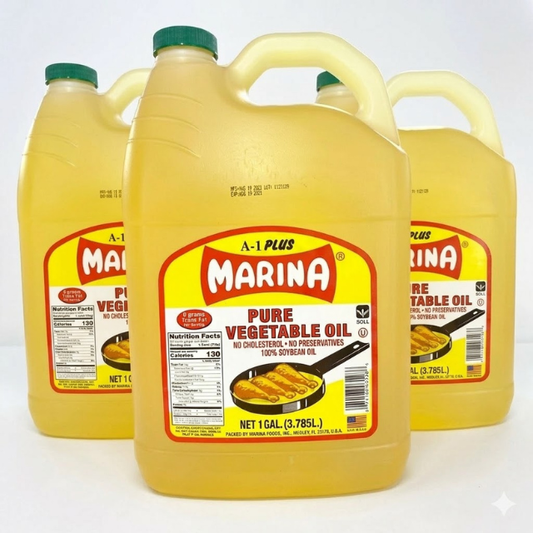 Marina Vegetable Oil 1 Gallon – 6 Count Case
