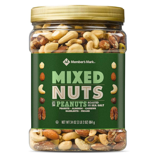 Member's Mark Roasted & Salted Mixed Nuts with Peanuts