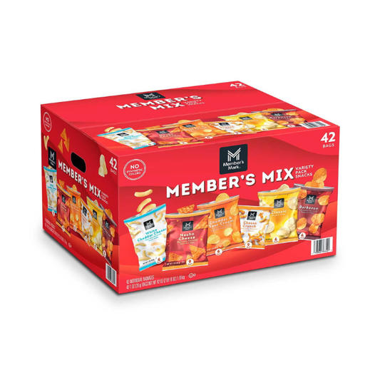 Member's Mark Variety Pack Chips – 42 Count