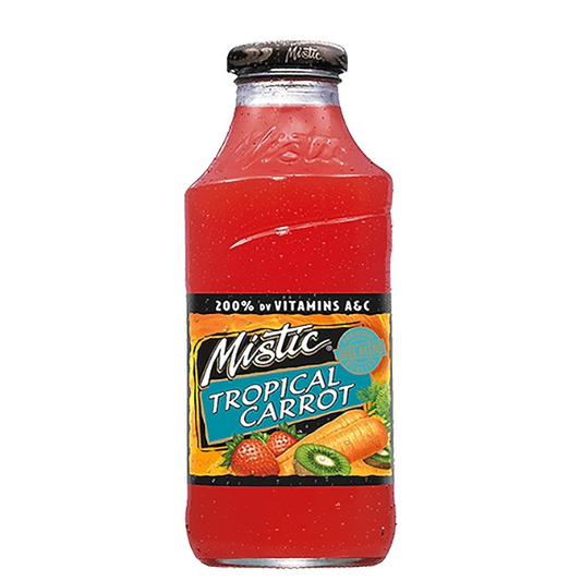 Mistic Tropical Carrot Juice 16 oz – 12 Count Case