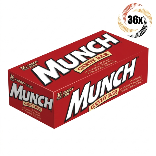 Munch Candy Bar – 36 Count Box