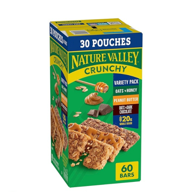 Nature Valley Granola Bars – 30 Count Box