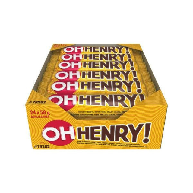Oh Henry! Chocolate Bars – 24 Count Pack