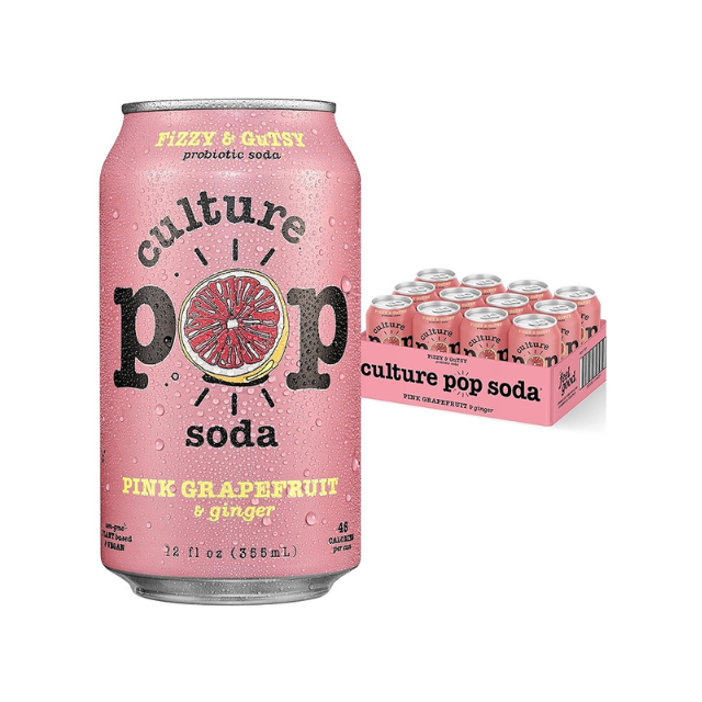 Pink Grapefruit Soda 12 oz Can – Case Pack