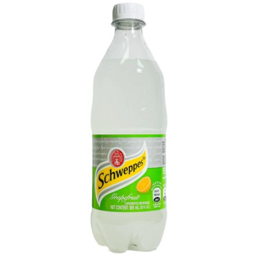 Schweppes Grapefruit Soda 20 oz – Case Pack