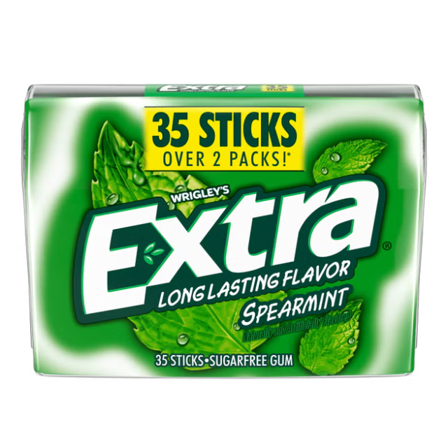 Spearmint Chewing Gum – Large Pack