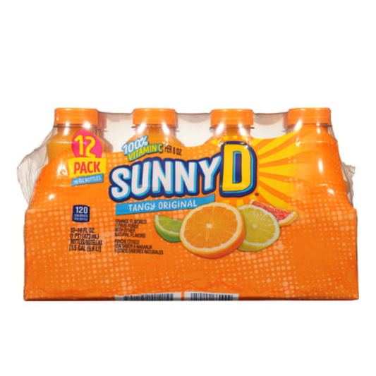 Sunny D Drink – 12 Count Pack