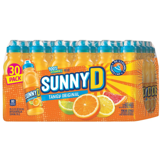 Sunny D Drink – 30 Count Pack