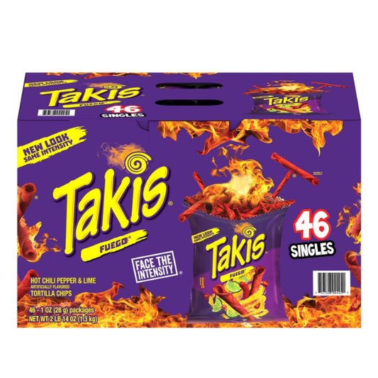 Takis Fuego – 1 oz Bags (46 Count Pack)