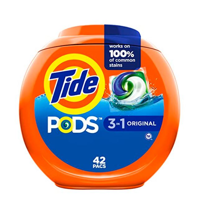 Tide Laundry Detergent Pods – 42 oz (42 Packs)
