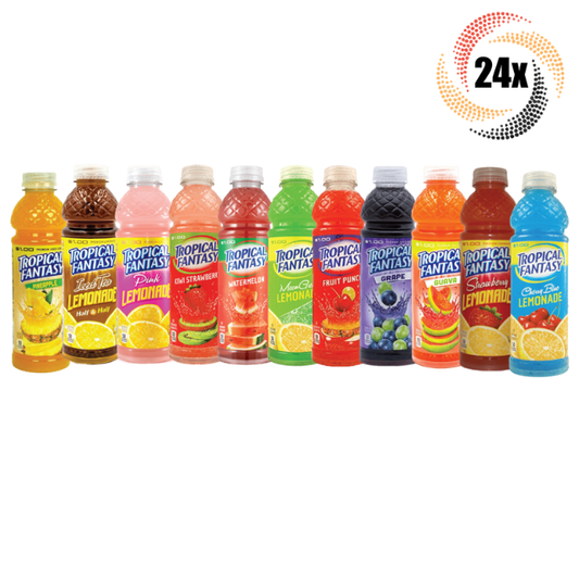 Tropical Fantasy – 22.5 fl oz Bottles (24 Count Mix Case)