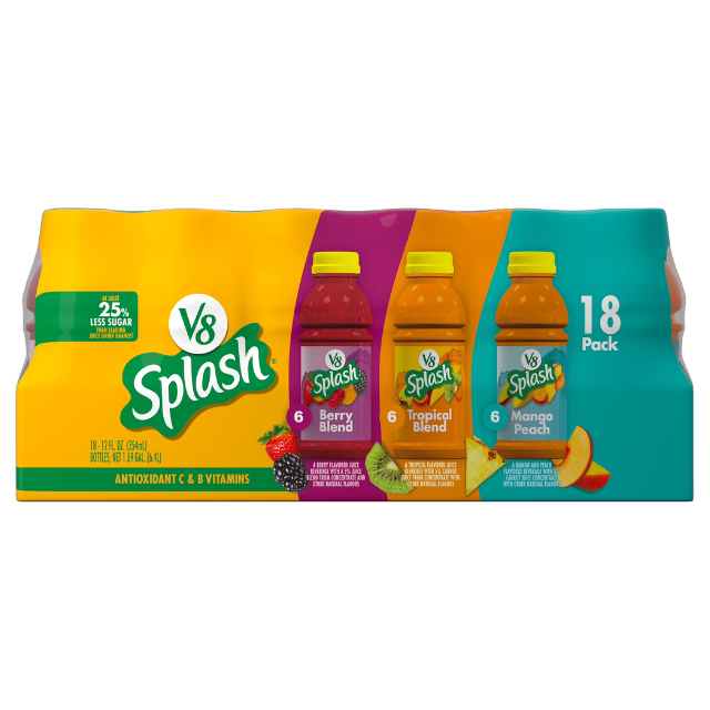 V8 Splash – 12 oz Bottles (18 Count Case)