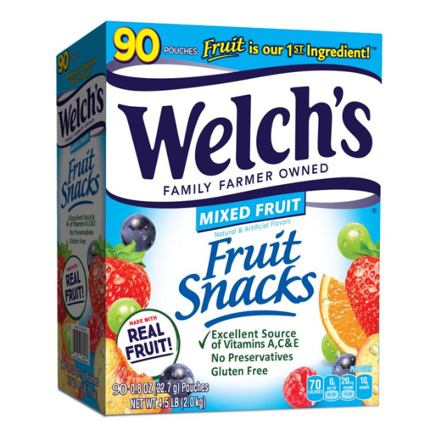 Welch's Fruit Snacks – 90 Count Pack