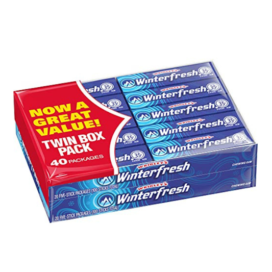 Winter Fresh Gum – 40 Pack