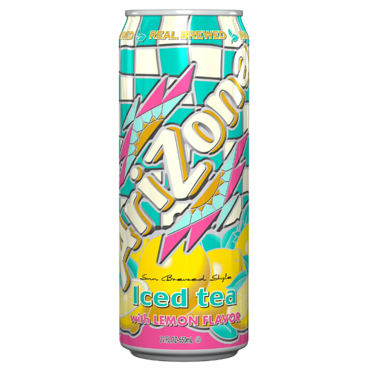 Arizona Iced Tea with Lemon – 23 oz Can (24 Count)