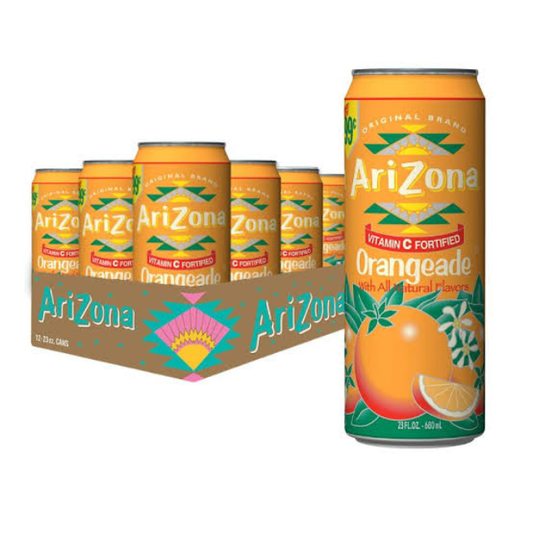 Arizona Orange Juice Cocktail – 23 oz Can (24 Count)