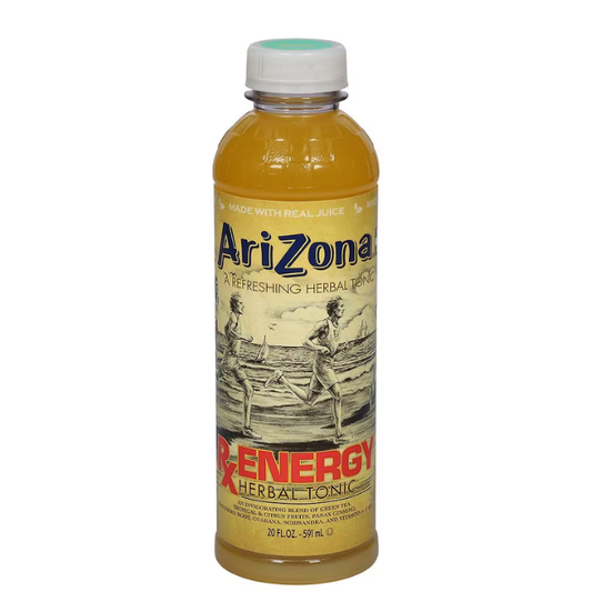 Arizona Rx Energy Herbal Tonic – 20 oz Bottle (24 Count)