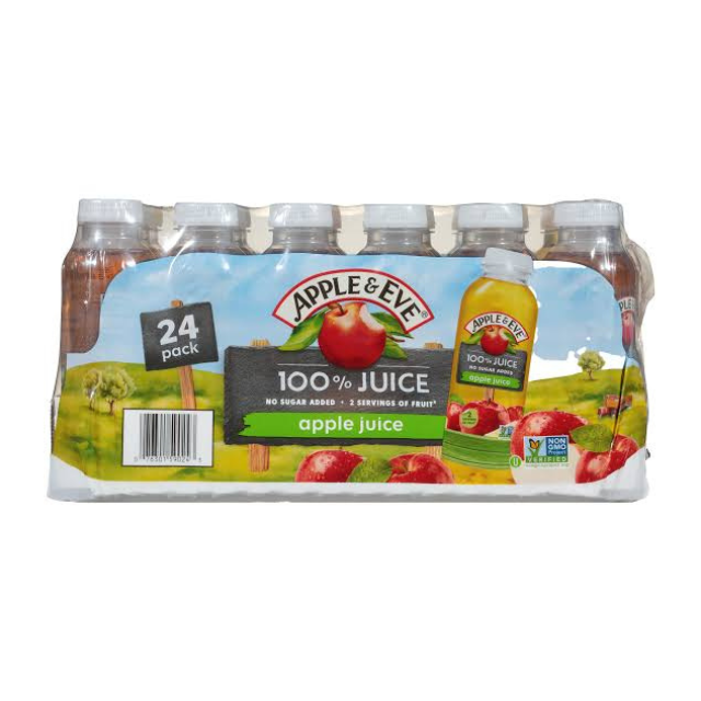 Apple & Eve Juice Bottles – 24 Count