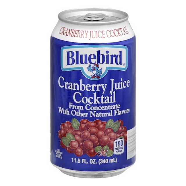 Bluebird Cranberry Juice – 11.5 oz (24 Count Case)