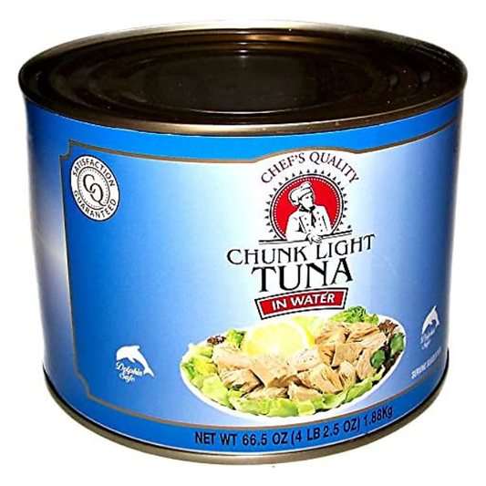 Chef’s Choice Tuna in Water – 66.5 oz Can