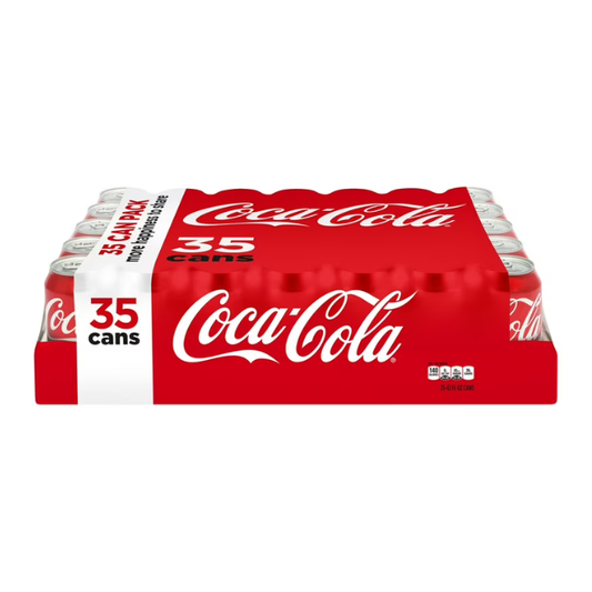 Coca-Cola – 12 oz Can (35 Count Pack)